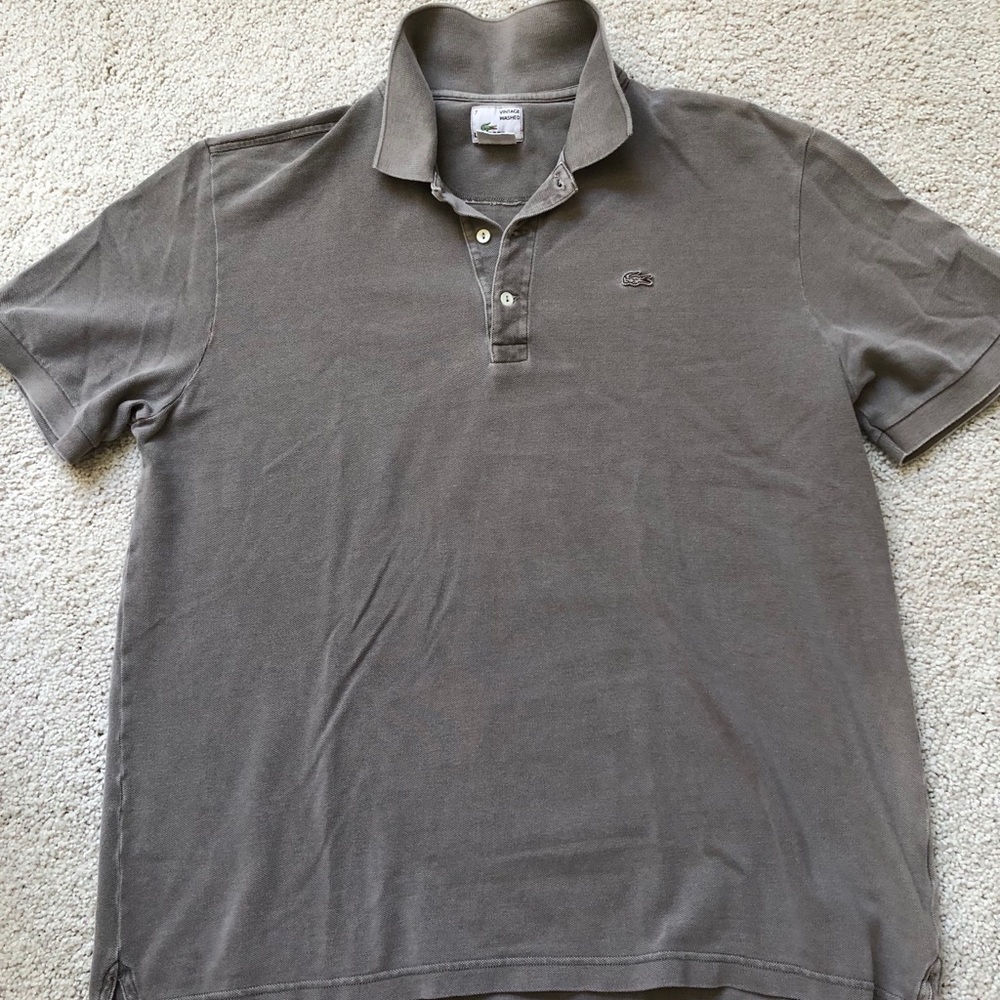 Men’s Lacoste Vintage washed shirt